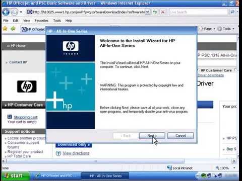 Hp 1315 All-in-one Driver Download For Mac
